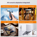 Portable Multifunctional Magnetic Aluminum Alloy Phone and Laptop and Ipad Stand 2