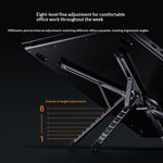 Portable Multifunctional Magnetic Aluminum Alloy Phone and Laptop and Ipad Stand 5